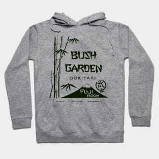 Vintage Seattle Retro Bush Garden Japanese Restaurant Hoodie